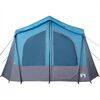 vidaXL Tente de camping de cabine 5 personnes bleu imperm&eacute;able