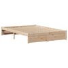 vidaXL Cadre de lit sans matelas 160x200 cm bois massif de pin