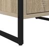 vidaXL Buffet avec tiroir Sonoma 81 x 36 x 150.5 cm Bois d'ing&eacute;nierie