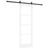 vidaXL Porte coulissante ORKDAL Blanc et Noir 73,5 x 211 cm