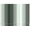 vidaXL Auvent Vert et blanc 300 x 250 x 165 cm Polyester