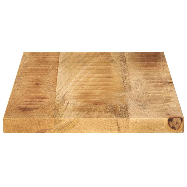 vidaXL Dessus de table rectangulaire bois massif de manguier brut