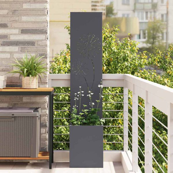 vidaXL Écran de confidentialité de jardin Anthracite 32 x 140 cm