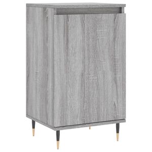 vidaXL Buffet sonoma gris 40x35x70 cm bois d'ing&eacute;nierie