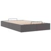VidaXL Cadre de lit ottoman sans matelas gris 120x190 cm similicuir