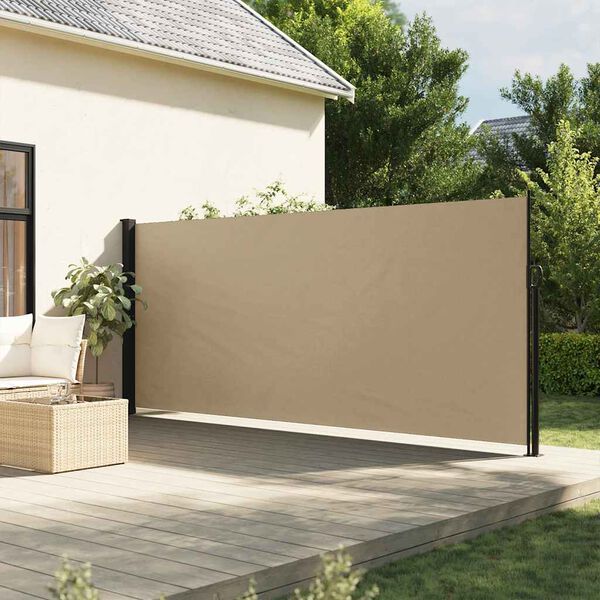 vidaXL Auvent lat&eacute;ral r&eacute;tractable beige 160x300 cm