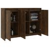vidaXL Buffet Ch&ecirc;ne fum&eacute; 102x33x75 cm Bois d'ing&eacute;nierie