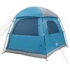 vidaXL Tente de familiale igloo 6 personnes bleu imperméable