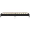 vidaXL Cadre de lit sans matelas noir 90x200 cm velours