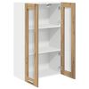 vidaXL Armoire suspendue avec porte Ch&ecirc;ne artisanal 60 x 31 x 100 cm