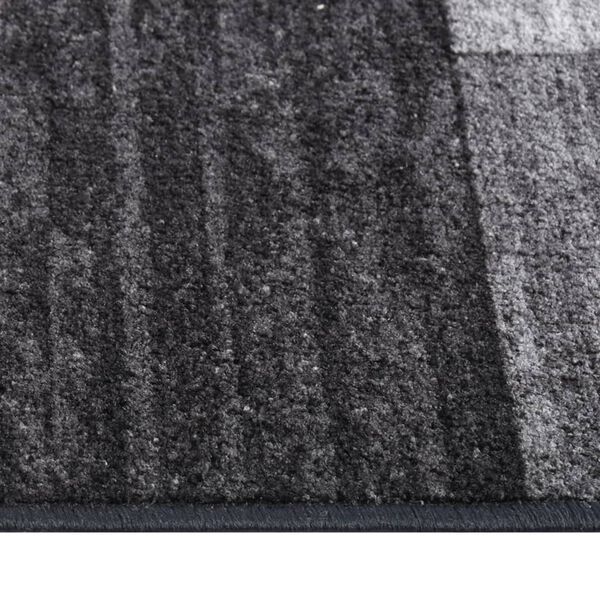 vidaXL Tapis de couloir antid&eacute;rapant Anthracite 67x500 cm