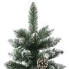 vidaXL Sapin de Noël artificiel avec support Vert 120 cm PVC