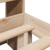 vidaXL Lit biblioth&egrave;que sans matelas 120x200 cm bois de pin massif