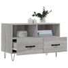 vidaXL Meuble TV Sonoma gris 80x36x50 cm Bois d'ing&eacute;nierie