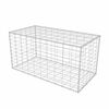 vidaXL Panier de gabion Acier galvanis&eacute; 100x50x50 cm