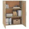 vidaXL Armoire murale ch&ecirc;ne sonoma 69,5x32,5x90 cm bois ing&eacute;nierie