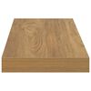 vidaXL &Eacute;tag&egrave;re Murale Marron 90 x 23,5 x 4 cm Bois d'ing&eacute;nierie