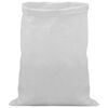 vidaXL Sacs tiss&eacute;s 50 pi&egrave;ces Blanc 40 x 60 cm PP