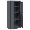 vidaXL Armoire de rangement Anthracite 60 x 40 x 140 cm Acier