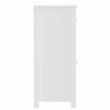 vidaXL Armoire de salle de bain BERG blanc 40x34x80 cm pin massif