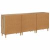 vidaXL Buffets 3 pcs Ch&ecirc;ne artisanal 60 x 35 x 70 cm Bois d'ing&eacute;nierie