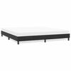 vidaXL Cadre de lit sans matelas noir 180x210 cm velours