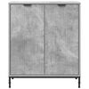 vidaXL Buffet Gris b&eacute;ton 69,5 x 33 x 82 cm Bois d'ing&eacute;nierie