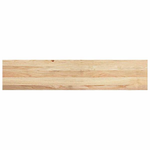 vidaXL Marches d'escalier 4pcs non trait&eacute; 120x30x2cm bois ch&ecirc;ne massif