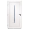 vidaXL Porte d'entr&eacute;e Blanc 108x208 cm PVC