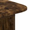 vidaXL Table console Ch&ecirc;ne fum&eacute; 93 x 40 x 75 cm Bois d'ing&eacute;nierie