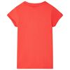 T-shirt pour enfants rouge 128