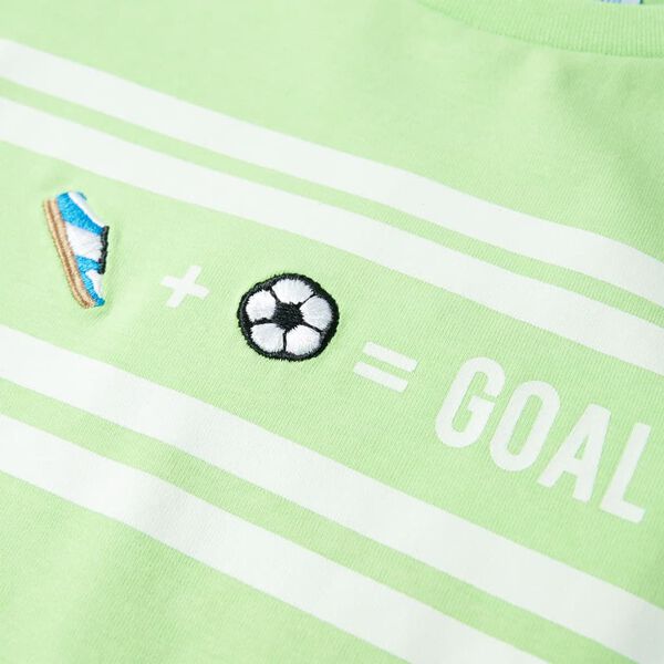 T-shirt pour enfants vert néon 128