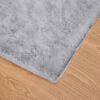 vidaXL Tapis antid&eacute;rapant en fausse de lapin Olite Gris 120 x 170 cm