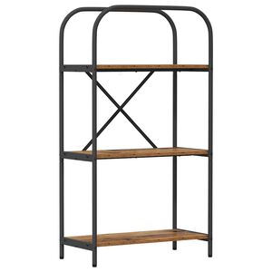 vidaXL &Eacute;tag&egrave;re 3 niveaux 60 x 30 x 109 cm Bois d'ing&eacute;nierie
