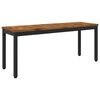 vidaXL Banc de jardin 108,5 x 35 x 45 cm Bois d'Acacia Massif