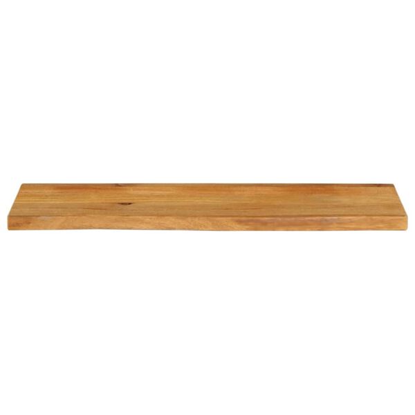 vidaXL Dessus de table &agrave; bord vivant 110x40x3,8cm bois massif manguier