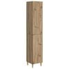 vidaXL Ensemble de Meubles 2 pcs 33 x 34,5 x 90 cm Bois d'ing&eacute;nierie