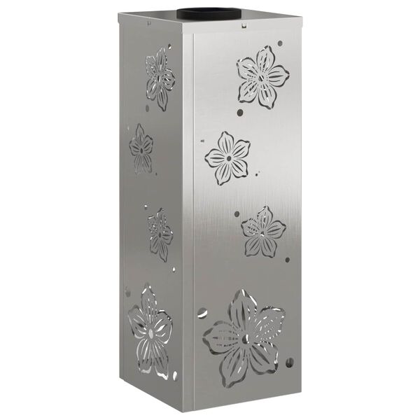 vidaXL Lumi&egrave;re de chemin LED solaire 2 pcs Acier inoxydable