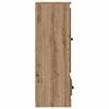 vidaXL Haut Armoire 3 pcs Ch&ecirc;ne artisanal Bois d'ing&eacute;nierie
