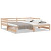 vidaXL Lit de jour et lit gigogne sans matelas 90x200 cm bois massif
