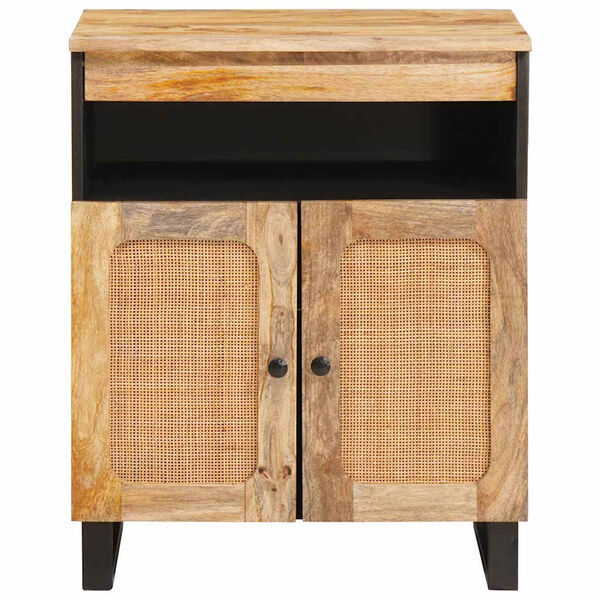 vidaXL Buffet Marron 60 x 33,5 x 75 cm Bois de mangue massif