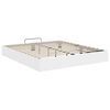 vidaXL Cadre de lit ottoman avec stockage Blanc 193 x 120 x 25 cm