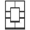 vidaXL Biblioth&egrave;que Ch&ecirc;ne noir 63 x 20 x 90 cm Bois d'ing&eacute;nierie