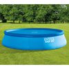 Intex Couverture solaire de piscine bleu 448 cm polyéthylène