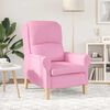 vidaXL fauteuil Rose 76 x 94 x 102 cm tissu