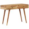 vidaXL Bureau 100x51x76 cm Bois d'acacia solide