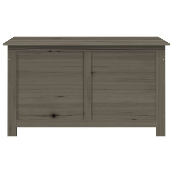 vidaXL Boîte à coussins d'extérieur Marron 100x50x56 cm Sapin massif