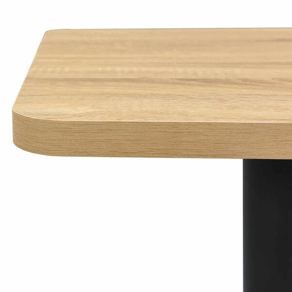 vidaXL Table de bistro Couleur chêne 78,5x78,5x107 cm