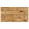 vidaXL Dessus de table 120x60x2,5cm bord vif bois massif manguier brut