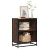 vidaXL Bibliothèque chêne marron 60x35x76 cm bois d'ingénierie